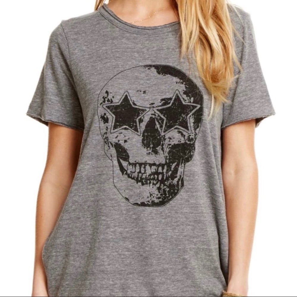 Chaser skull star eyes Tee